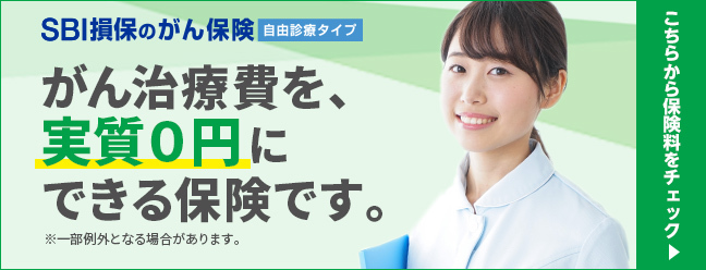 SBI損保のがん保険 （自由診療タイプ）（がん治療費用総合保険）